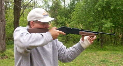 Don't get too close, though. My dad also taught me how to shoot.